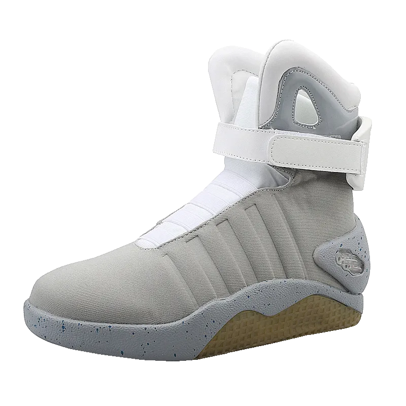 High-Quality Charging Led High Top Basketball Sneakers Back To Future Shoes