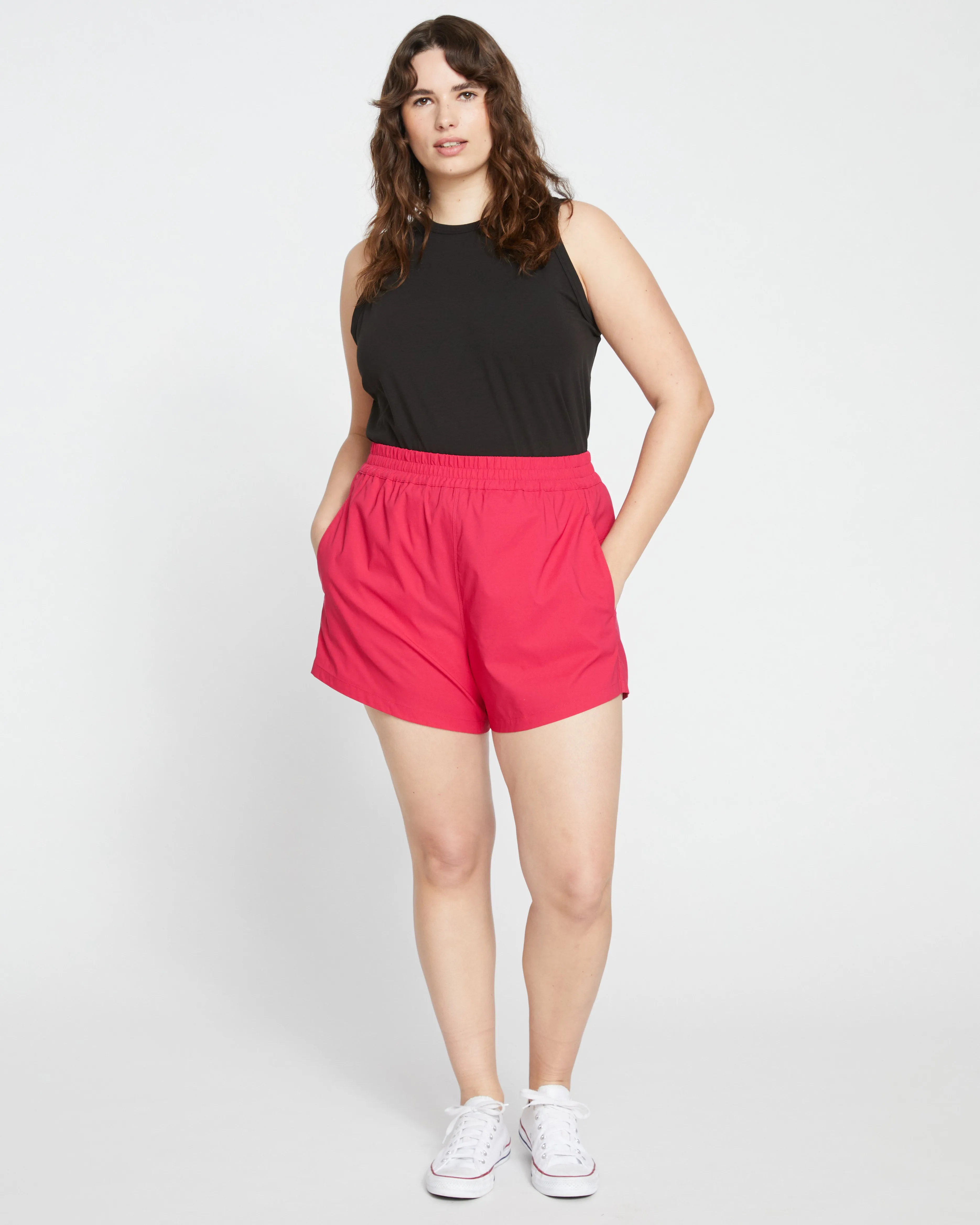 Sunny Swim Shorts - Cerise